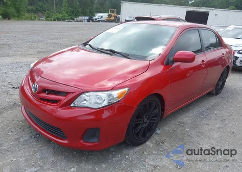 2011 Toyota Corolla Le from USA, damaged, VIN JTDBU4EE6BJ094648